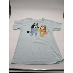 Bluey Short Sleeve Shirt Size 10/12